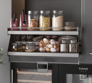 Overhead drop-down unit, For cabinet width 600 mm, Häfele Utensio Plus H2