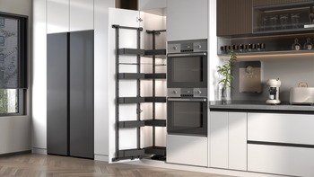 Pantry unit, Häfele Utensio Plus H2, with separate door shelf and height-adjustable shelves - Image 4