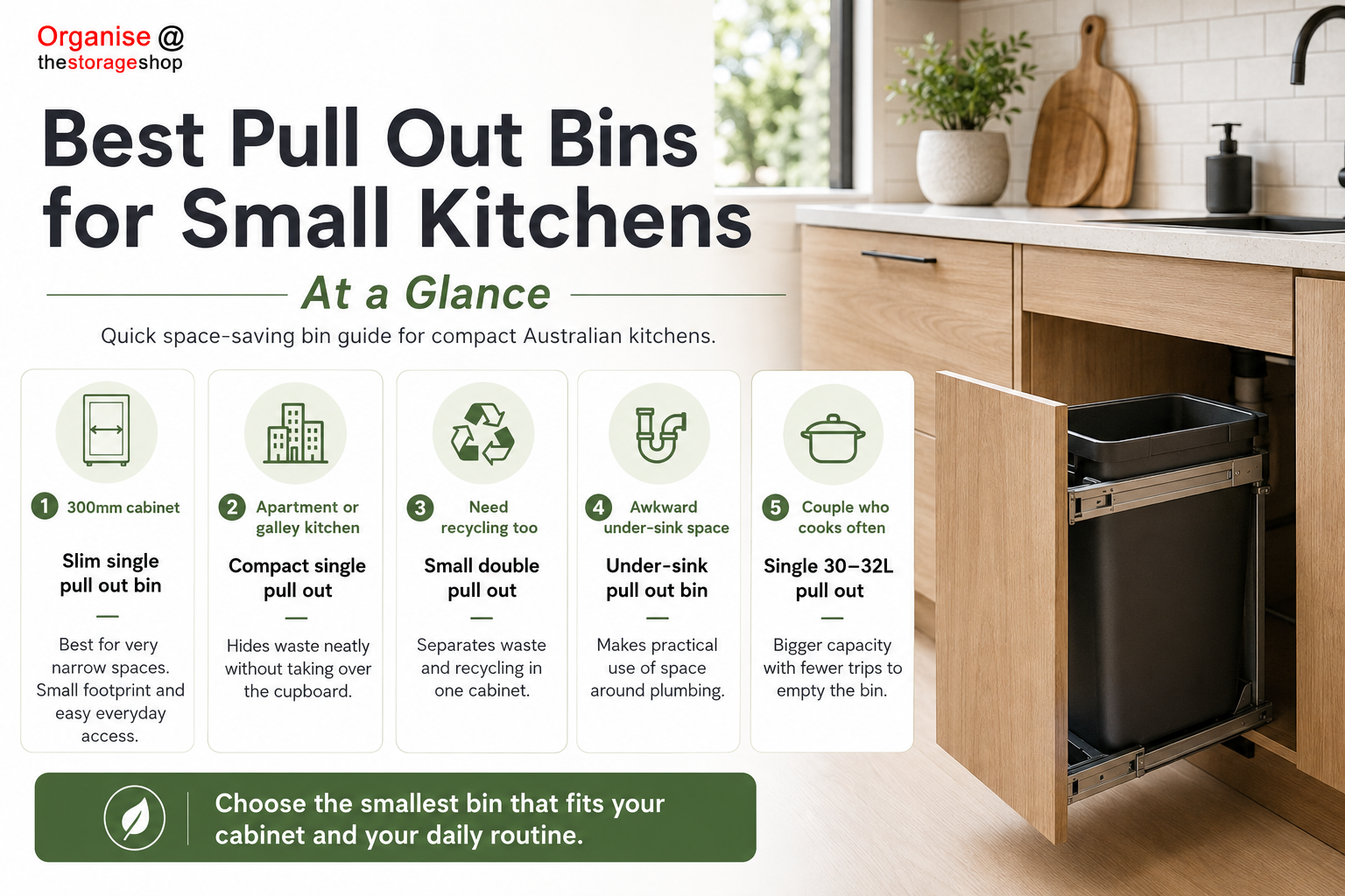 pull out bins