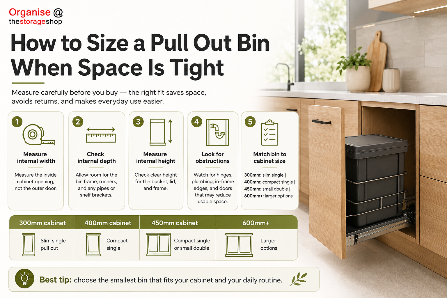 pull out bins