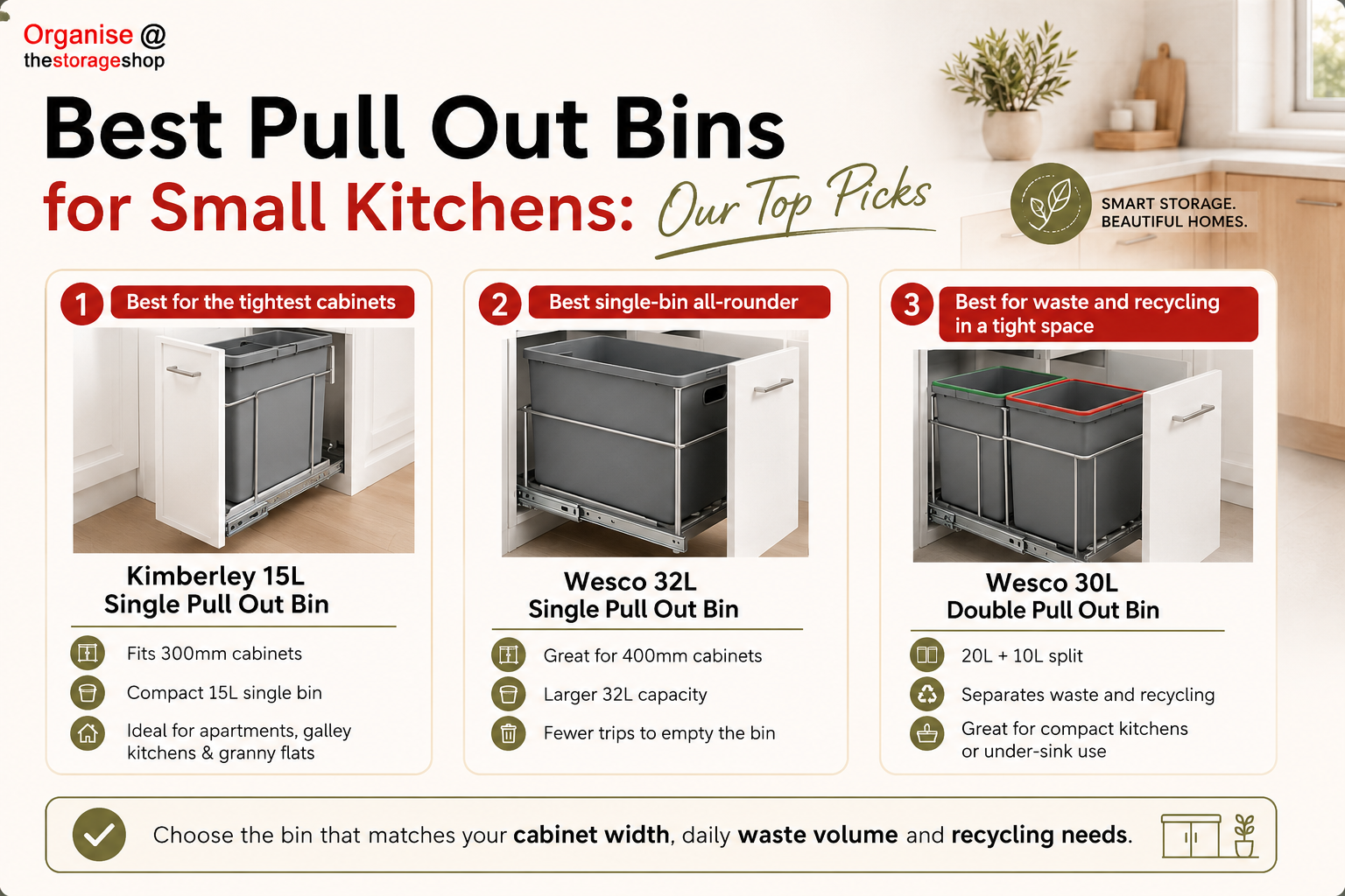 pull out bins