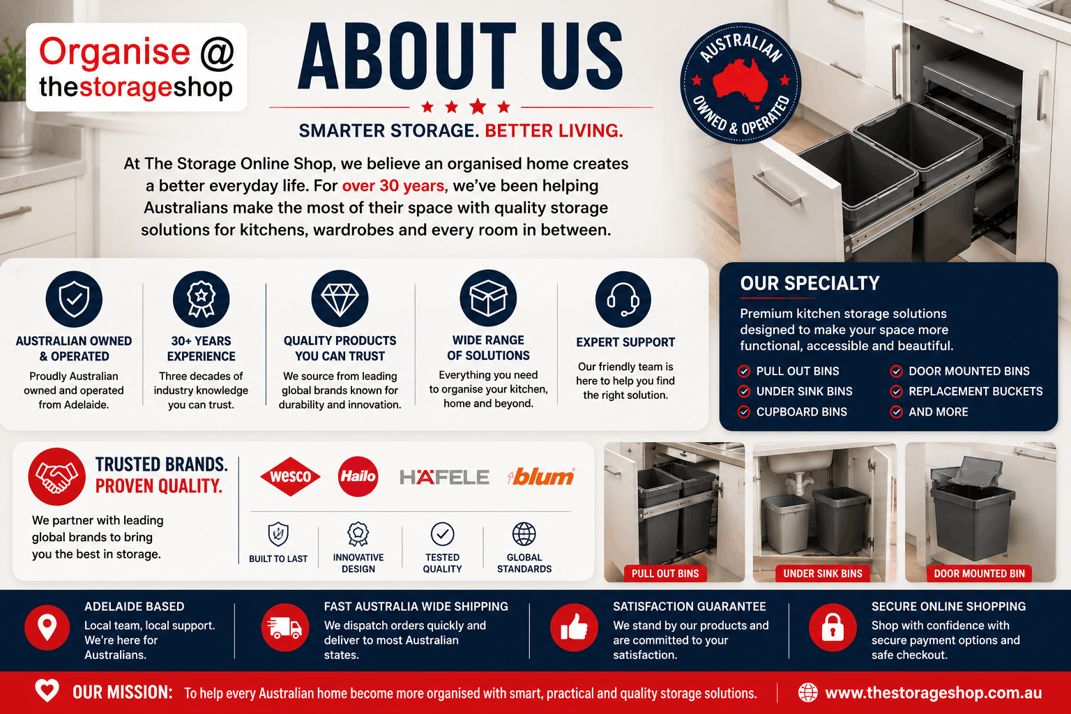 About the storage online shop