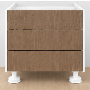 3 DRAWER CUSTOM CABINETS