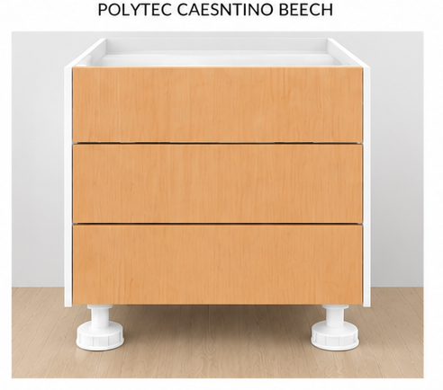 CAESTINO BEECH 3 DRAWERS