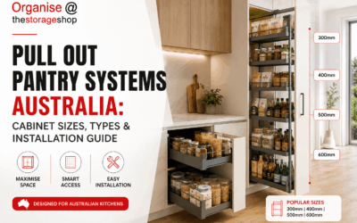 Pull Out Pantry Systems Australia: Cabinet Sizes, Types & Installation Guide