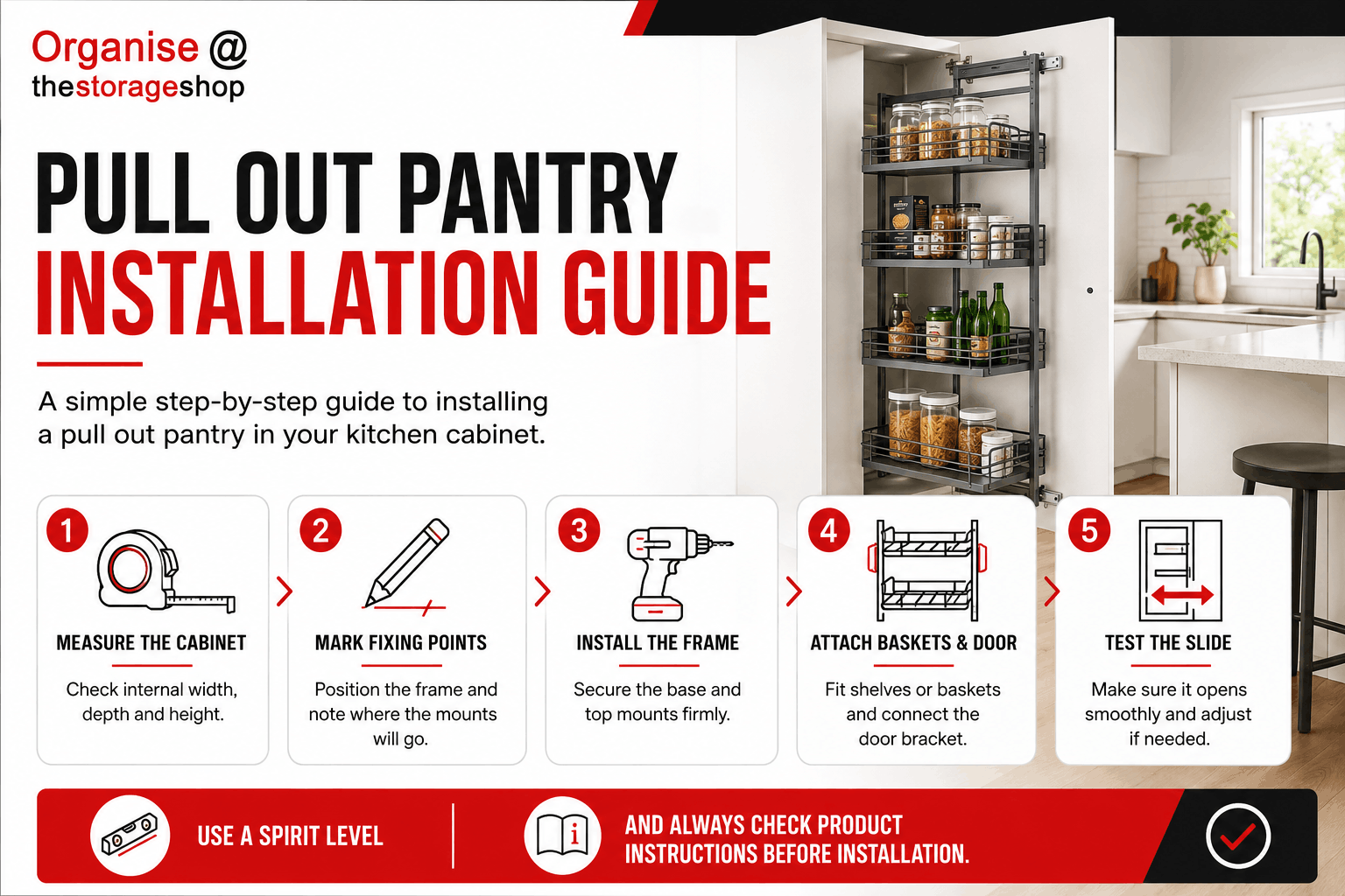 Pull Out Pantry 