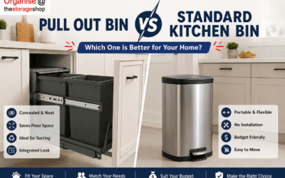 Pull Out Bin vs Standard Kitchen Bin: Which One Is Better for Your Home?