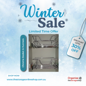 Chrome Pull-Out Drawers Winter Sale