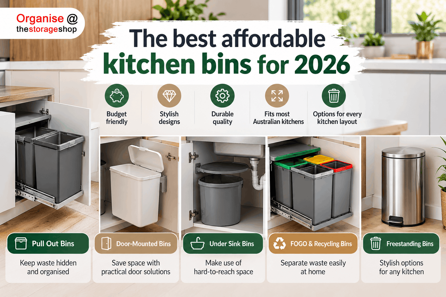 best affordable kitchen bins for 2026