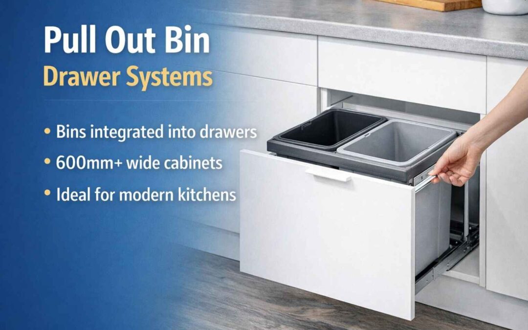 pull out bin drawer system - Organise at The Storage Shop